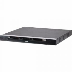 ATEN TECHNOLOGIES 1REMOTE 1LOCAL SIMUL32PORTCAT5 FHD IP KVM W/ VMEDIA DUALPWRSUP KN1132VB