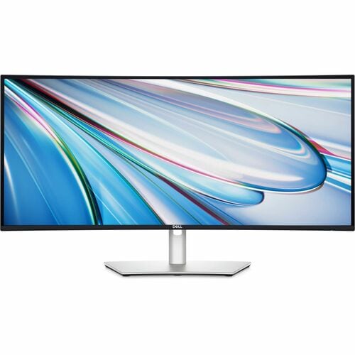 Dell UltraSharp U3425WE 34" Class UW-QHD Curved Screen LED Monitor - 21:9 - Black, Silver - 34.1" Viewable - In-plane Switching (IPS) Black Technology - Edge LED Backlight - DELL-U3425WE - Image 2