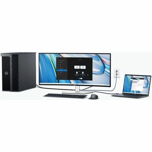 Dell UltraSharp U3425WE 34" Class UW-QHD Curved Screen LED Monitor - 21:9 - Black, Silver - 34.1" Viewable - In-plane Switching (IPS) Black Technology - Edge LED Backlight - DELL-U3425WE - Image 11
