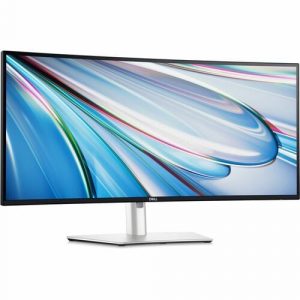Dell UltraSharp U3425WE 34" Class UW-QHD Curved Screen LED Monitor - 21:9 - Black, Silver - 34.1" Viewable - In-plane Switching (IPS) Black Technology - Edge LED Backlight - DELL-U3425WE