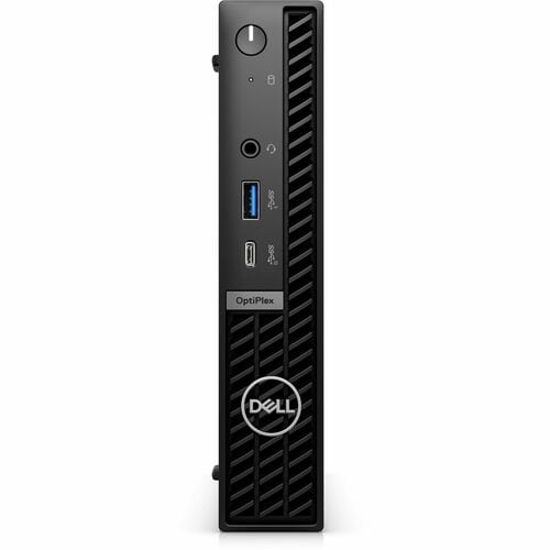Dell OptiPlex 7000 7020 Desktop Computer - Intel Core i5 14th Gen i5-14500T - vPro Technology - 16 GB - 256 GB SSD - Micro PC - Black - 1WRXW - Image 2