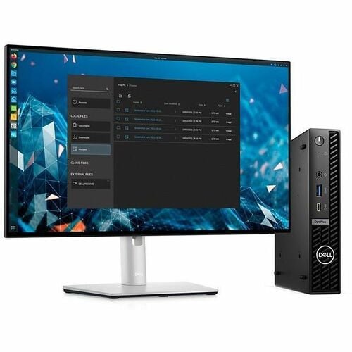 Dell OptiPlex 7000 7020 Desktop Computer - Intel Core i5 14th Gen i5-14500T - vPro Technology - 16 GB - 256 GB SSD - Micro PC - Black - 1WRXW - Image 13