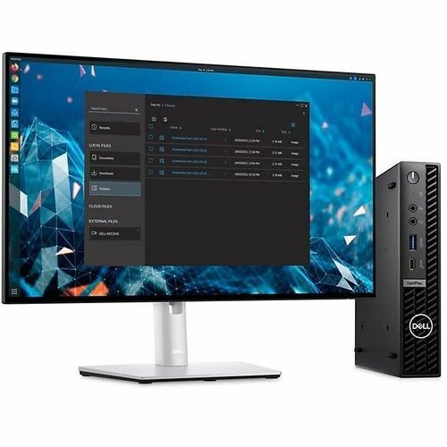 Dell OptiPlex 7000 7020 Plus Desktop Computer - Intel Core i7 14th Gen i7-14700T - vPro Technology - 16 GB - 512 GB SSD - Micro PC - - K8TX5 - Image 6
