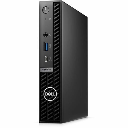 Dell OptiPlex 7000 7020 Desktop Computer - Intel Core i5 14th Gen i5-14500T - vPro Technology - 16 GB - 512 GB SSD - Micro PC - Black - 9X1PV - Image 3