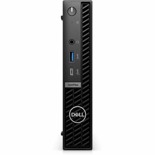 Dell OptiPlex 7000 7020 Desktop Computer - Intel Core i5 14th Gen i5-14500T - vPro Technology - 16 GB - 512 GB SSD - Micro PC - Black - 9X1PV