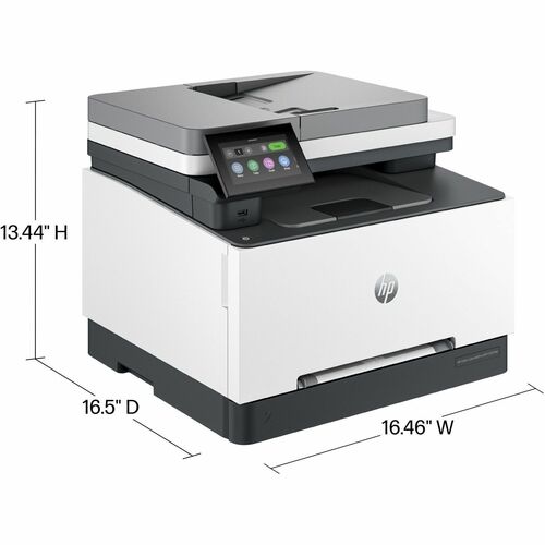 HP LaserJet Pro 3301fdw Wired & Wireless Laser Multifunction Printer - Color - Copier/Fax/Printer/Scanner - 26 ppm Mono/26 ppm Color Print - 600 x 600 dpi Print - - 499Q5F#BGJ - Image 12