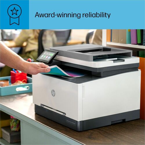 HP LaserJet Pro 3301fdw Wired & Wireless Laser Multifunction Printer - Color - Copier/Fax/Printer/Scanner - 26 ppm Mono/26 ppm Color Print - 600 x 600 dpi Print - - 499Q5F#BGJ - Image 8