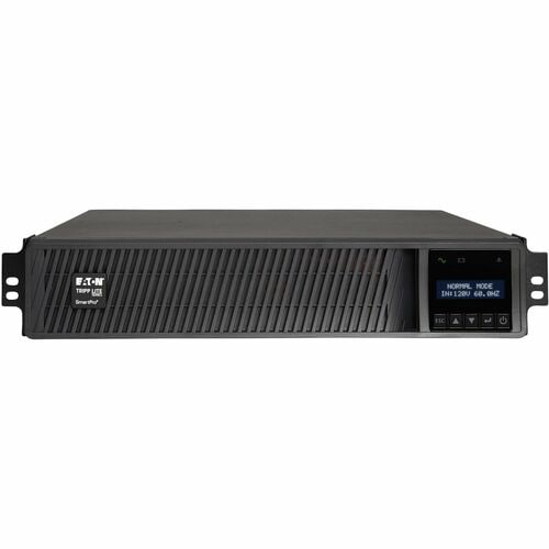 Eaton Tripp Lite Series SmartPro 3000VA 3000W 120V Line-Interactive Sine Wave UPS - 7 Outlets, Extended Run, Network Card Option, LCD, USB, DB9, 2U Rack/Tower, TAA - 2U - SMART3000RXLTAA - Image 2