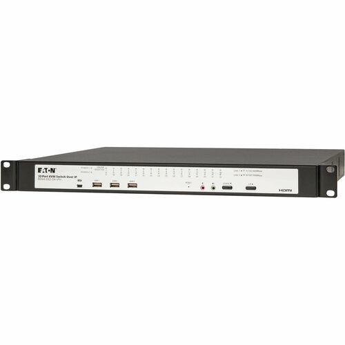 Eaton CAT5E KVM OVER IP SWITCH 32PORT VIRTUAL MEDIA 3 REMOTE/1 LOCAL B064-032-04-IPH