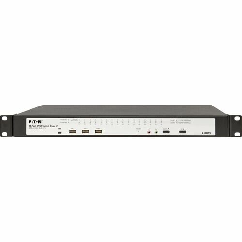 Eaton CAT5E KVM OVER IP SWITCH 32PORT VIRTUAL MEDIA 3 REMOTE/1 LOCAL B064-032-04-IPH - Image 2