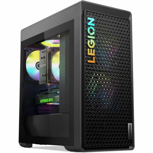 Lenovo Legion T5 26ARA8 90UX000XUS Gaming Desktop Computer - AMD Ryzen 7 7700 - 16 GB - 1 TB SSD - Tower - Storm Gray - AMD B650 - 90UX000XUS - Image 8