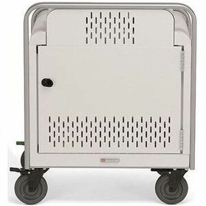 Bretford ProVision Projector Cart - 4 Casters - 5" Caster Size - Metal - 23.50" Width x 20" Depth x 30.50" Height - Arctic White, Platinum PVPC800-AWPM - PVPC800-AWPM - Image 2
