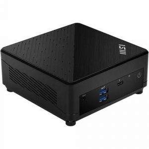 MSI Cubi 5 12M Cubi 5 12M-286US Desktop Computer - Intel Core i5-1235U - 16 GB - 1 TB SSD - Mini PC - Black - Intel Chip - CUBI512M286