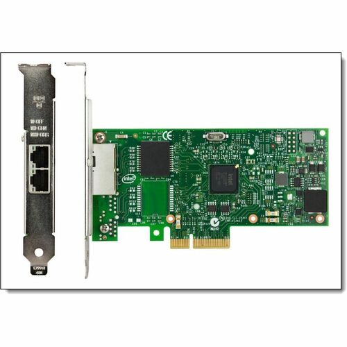 Lenovo DCG Ingram Micro Sourcing Intel I350-T2 2xGbE BaseT Adapter for IBM System x - PCI Express 2.0 - 2 Port(s) - 2 - Twisted Pair - 10/100/1000Base-T - 01KR586