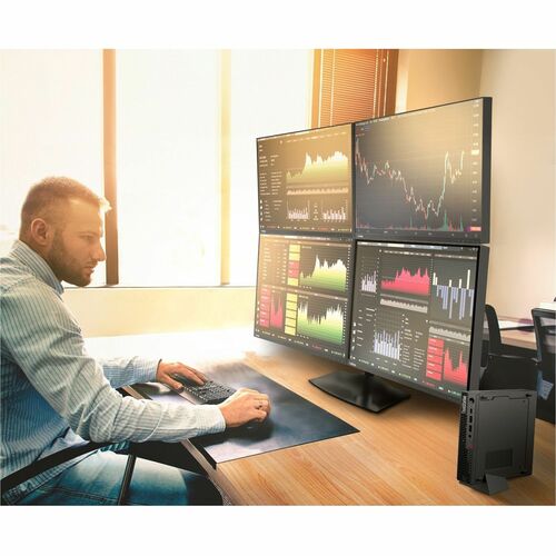 Lenovo ThinkStation P3 30H00073US Workstation - 1 Core i5 14th Gen i5-14500 - vPro Technology - 16 GB - 512 GB SSD - Tiny - Black - Intel - 30H00073US - Image 12