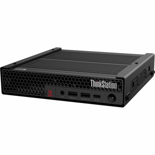 Lenovo ThinkStation P3 30H00073US Workstation - 1 Core i5 14th Gen i5-14500 - vPro Technology - 16 GB - 512 GB SSD - Tiny - Black - Intel - 30H00073US - Image 6
