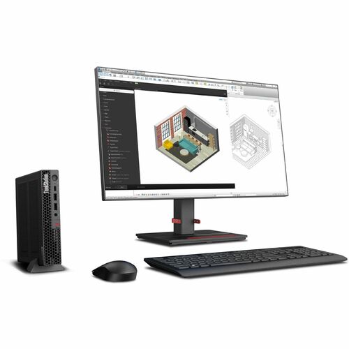 Lenovo ThinkStation P3 30H00073US Workstation - 1 Core i5 14th Gen i5-14500 - vPro Technology - 16 GB - 512 GB SSD - Tiny - Black - Intel - 30H00073US - Image 8