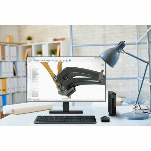 Lenovo ThinkStation P3 30H00073US Workstation - 1 Core i5 14th Gen i5-14500 - vPro Technology - 16 GB - 512 GB SSD - Tiny - Black - Intel - 30H00073US - Image 9