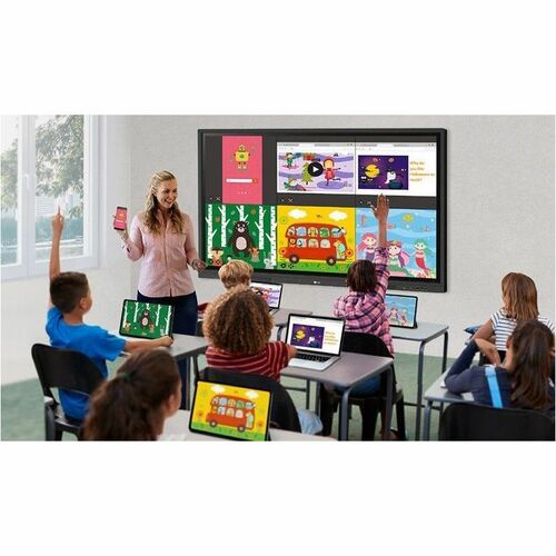 55IN 3840X2160 TOUCH UHD 4K16/7 HDMI RGB SPKR WIFI RS232 - 55TR3DK-B.MUSQ - Image 4