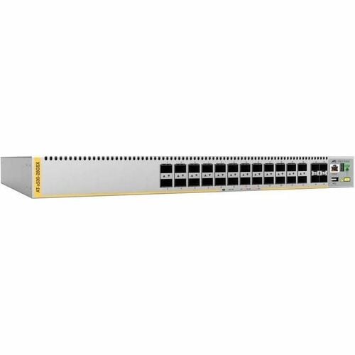 Allied Telesis L3 STACKABLE SWITCH 24X SFP PORTS 4X SFP+ PORTS AND DUAL FIXED - AT-X530-28GSX-10