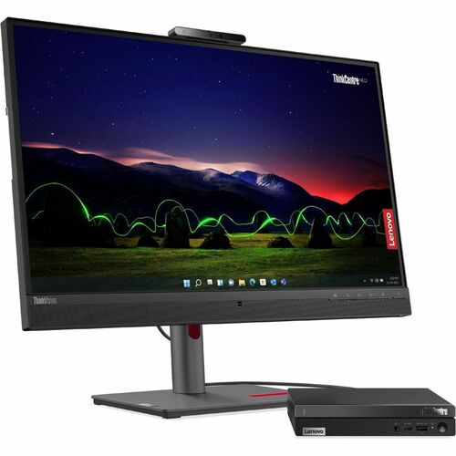 Lenovo ThinkCentre neo 50q Gen 4 12M20019UX Tiny Thin Client Core i3 (12th Gen) i3-1215U Hexa-core (6 Core) 1.20 GHz - Black - Intel Chip - 8 GB - 12M20019UX - Image 11