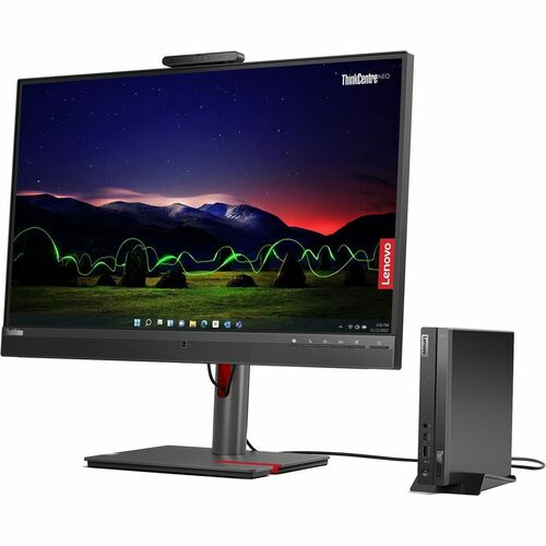 Lenovo ThinkCentre neo 50q Gen 4 12M20019UX Tiny Thin Client Core i3 (12th Gen) i3-1215U Hexa-core (6 Core) 1.20 GHz - Black - Intel Chip - 8 GB - 12M20019UX - Image 12
