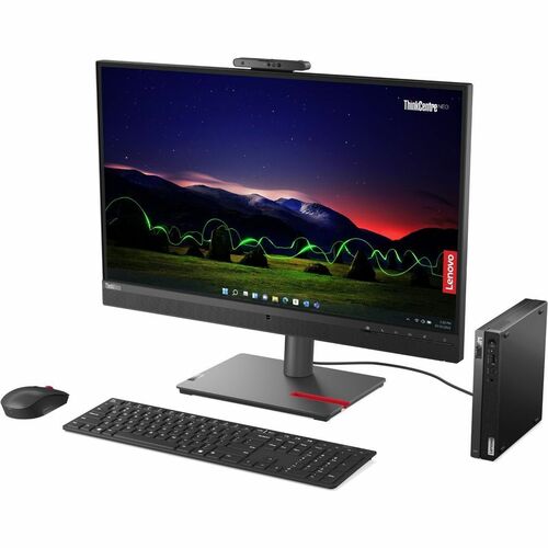 Lenovo ThinkCentre neo 50q Gen 4 12M20019UX Tiny Thin Client Core i3 (12th Gen) i3-1215U Hexa-core (6 Core) 1.20 GHz - Black - Intel Chip - 8 GB - 12M20019UX - Image 10
