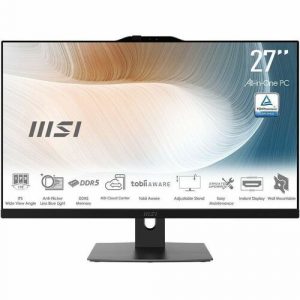 MSI Modern AM272P 1M Modern AM272P 1M-822US All-in-One Computer - Intel Core 5 120U - 16 GB - 1 TB SSD - 27" Full HD - Desktop - - MAM272P1M822