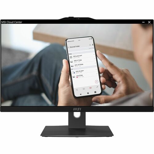 MSI Modern AM242TP 1M-1093US All-in-One Computer - Intel Core 7 150U - 32 GB - 1 TB SSD - 23.8" Full HD Touchscreen - Desktop - Black - - MAM242TP1M1093 - Image 14