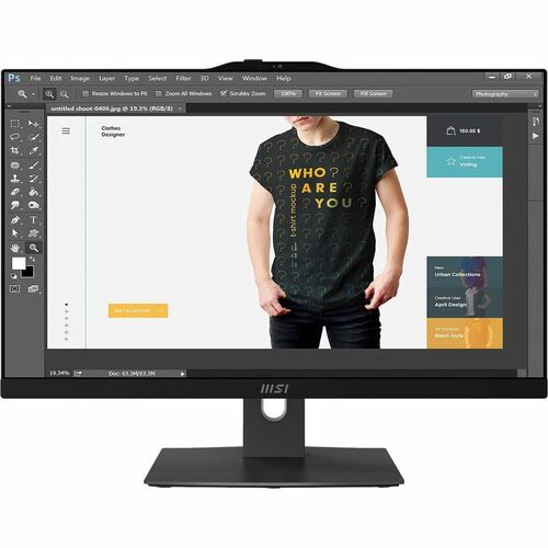 MSI Modern AM242TP 1M-1093US All-in-One Computer - Intel Core 7 150U - 32 GB - 1 TB SSD - 23.8" Full HD Touchscreen - Desktop - Black - - MAM242TP1M1093 - Image 15