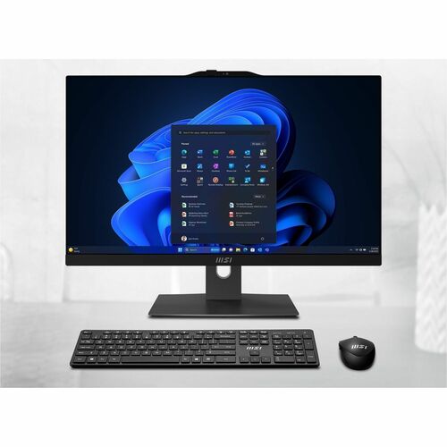 MSI Modern AM242TP 1M-1096US All-in-One Computer - Intel Core 5 120U - 16 GB - 1 TB SSD - 23.8" Full HD Touchscreen - Desktop - Black - - MAM242TP1M1096 - Image 8