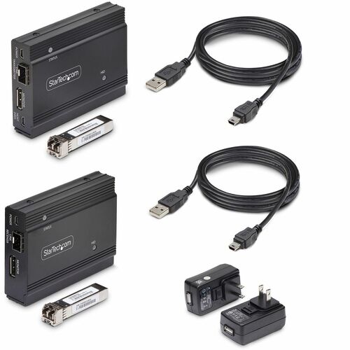 StarTech.com DISPLAYPORT KVM EXTENDER KIT - VIDEO/USB CONSOLE EXTENDER 4K 60HZ FD121-KVM-EXTENDER - Image 7