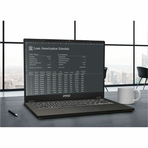 MSI Commercial 14 in Enterprise Laptop, Intel Core i5-13500H vPro, 32GB, 1TB SSD, smartcard reader, W11P - Intel Chip - 1920 x 1200 - Windows 11 Pro - - COM14V13229 - Image 28