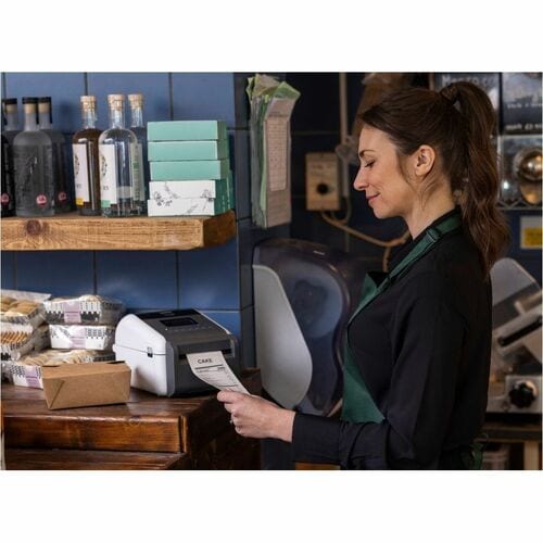 TD4550 4.3 DESKTOP LINERLESS PRINTER W/ CUTTER DT 300DPI 6IPS LC - TD4550DNWBFC - Image 9