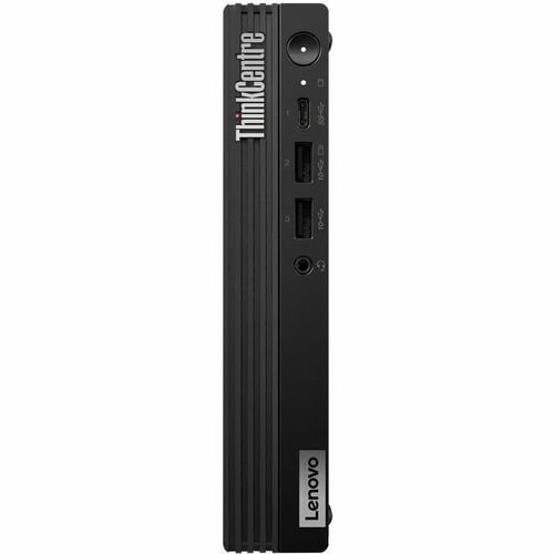 Lenovo ThinkCentre M70q Gen 5 12TD001MUS Desktop Computer - Intel Core i3 14th Gen i3-14100T - 16 GB - 256 GB SSD - Tiny - Black - Intel - 12TD001MUS - Image 8
