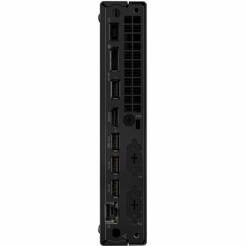 Lenovo ThinkCentre M70q Gen 5 12TD001HUS Desktop Computer - Intel Core i5 14th Gen i5-14400T - 32 GB - 1 TB SSD - Tiny - Black - Intel - 12TD001HUS - Image 3