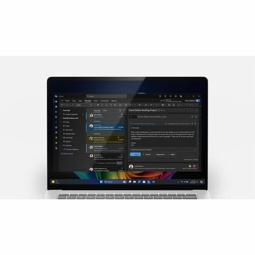 Microsoft Surface Laptop 7 15" Touchscreen Copilot+ PC Notebook - Qualcomm Snapdragon X Elite - 16 GB - 512 GB SSD - English Keyboard - Platinum - Qualcomm - ZHQ-00001 - Image 5