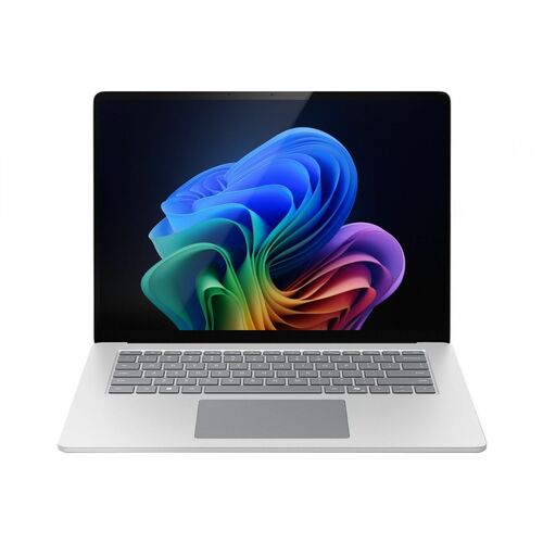 Microsoft Surface Laptop 7 15" Touchscreen Copilot+ PC Notebook - Qualcomm Snapdragon X Elite - 16 GB - 512 GB SSD - English Keyboard - Platinum - Qualcomm - ZHQ-00001