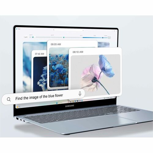 Samsung Galaxy Book4 Edge NP940XMA-KB1US 14" Touchscreen Copilot+ PC Notebook - Qualcomm Snapdragon X Elite X1E-80-100 - 16 GB - 512 GB Flash Memory - Sapphire Blue - - NP940XMA-KB1US - Image 14