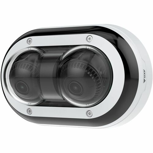 AXIS P4708-PLVE 8 Megapixel Outdoor 4K Network Camera - Color - Dome - Black - TAA Compliant - 49.21 ft Infrared Night Vision - H.264B (MPEG-4 Part 10/AVC), - 02944-001