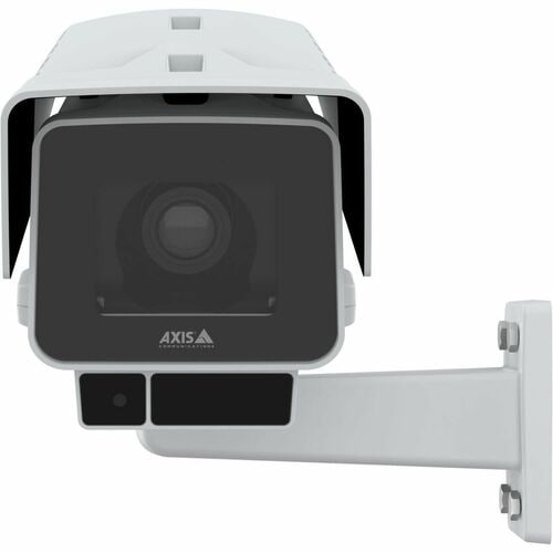 AXIS P1388-LE 8 Megapixel Outdoor 4K Network Camera - Color - Box - White - TAA Compliant - 164.04 ft Infrared Night Vision - H.264B (MPEG-4 Part 10/AVC), - 02738-001