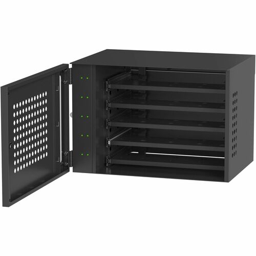CTA Digital Locking Charging Cabinet for Up to 10 Devices - 10 Devices Supported - 5 x Shelf(ves) - 14.70" Height x 23" Width x 15.70" Depth - - POW-LICC10 - Image 7