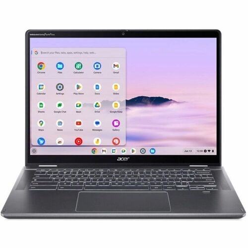 Acer Chromebook Plus Spin 514 CPE594-1N-38A1 14" Touchscreen Convertible 2 in 1 Chromebook - WUXGA - Intel Core 3 100U - 16 GB - 256 GB SSD - - NX.KWFAA.003 - Image 2