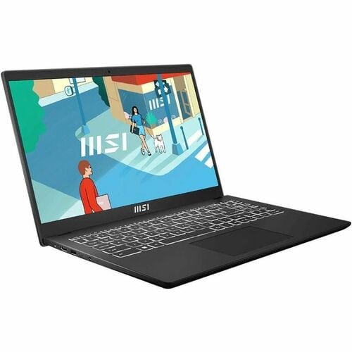 MSI Modern 15 B12M Modern 15 B12M-454US 15.6" Notebook - Full HD - Intel Core i7 12th Gen i7-1255U - 16 GB - 512 GB SSD - Classic - MOD1512454 - Image 11