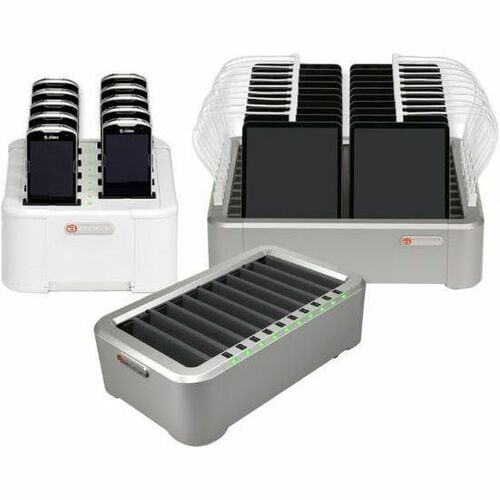 Bretford PowerSync Pro Gen. 2 Smart Hub - Wired - iPad, iPhone, iPad mini - 10 Slot - Charging Capability - Synchronizing Capability - USB Type C - - PSPT10MA2201A - Image 2