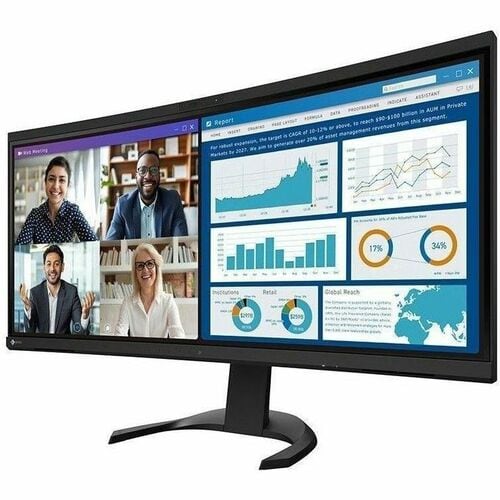 34.1 ULTRA-WIDE CURVED 3800R TF ULTRA-SLIM FRAME DESIGN 34.1 ULTRA - EV3450XC-BK - Image 8