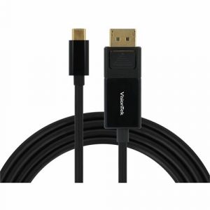 Visiontek USB C TO DP- 2METER 50PK 6.6FT DP 1.4 4K 901750