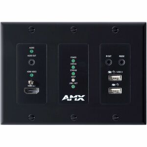 Harman AMX N2625D DECODER WALL PLATE W AMX N2625D DECODER WALL PLATE W/ DA AMX-N26D013