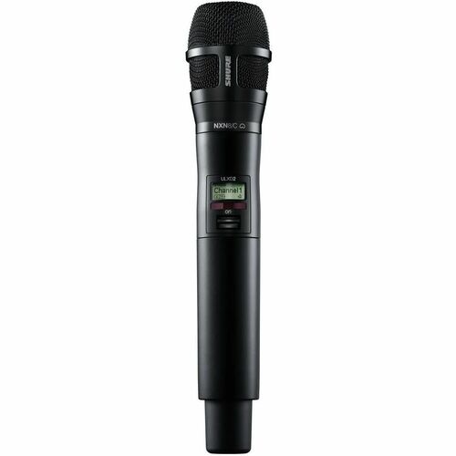 Shure ULXD2/N8C Digital Handheld Transmitter with Nexadyne 8/C Capsule - 572 MHz to 616 MHz Operating Frequency - 328.08 ft Operating Range ULXD2/N8CB=-J50A - ULXD2/N8CB=-J50A
