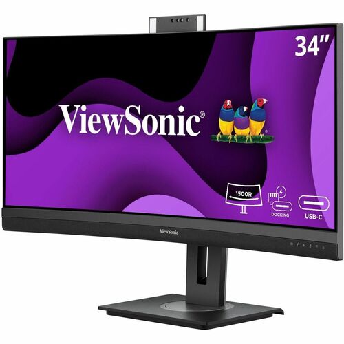 34IN UWQHD CURVED VIDEOCONFERENCING MONITOR WITH WIN HELLO - VG3457CV - Image 6
